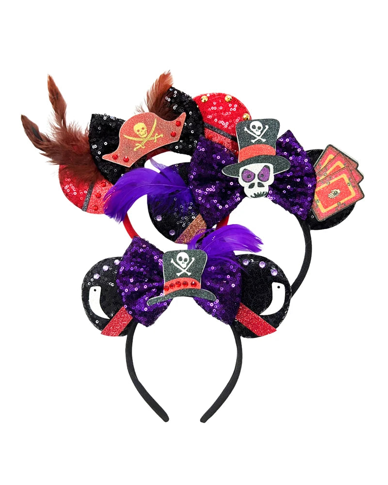 2024 Mickey Mouse Ears Headbands-Pirate