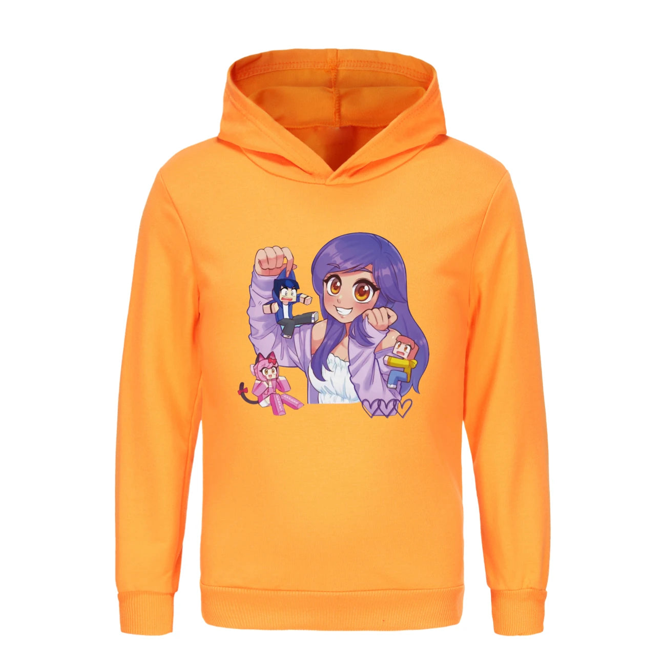 Aphmau Anime Hoodie 3D Print Kawaii