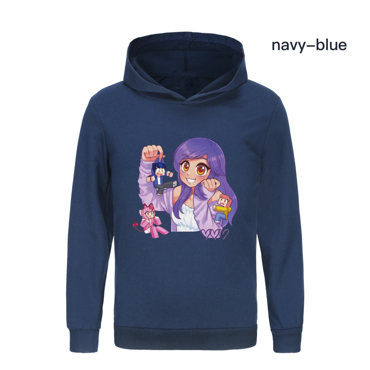 Aphmau Anime Hoodie 3D Print Kawaii