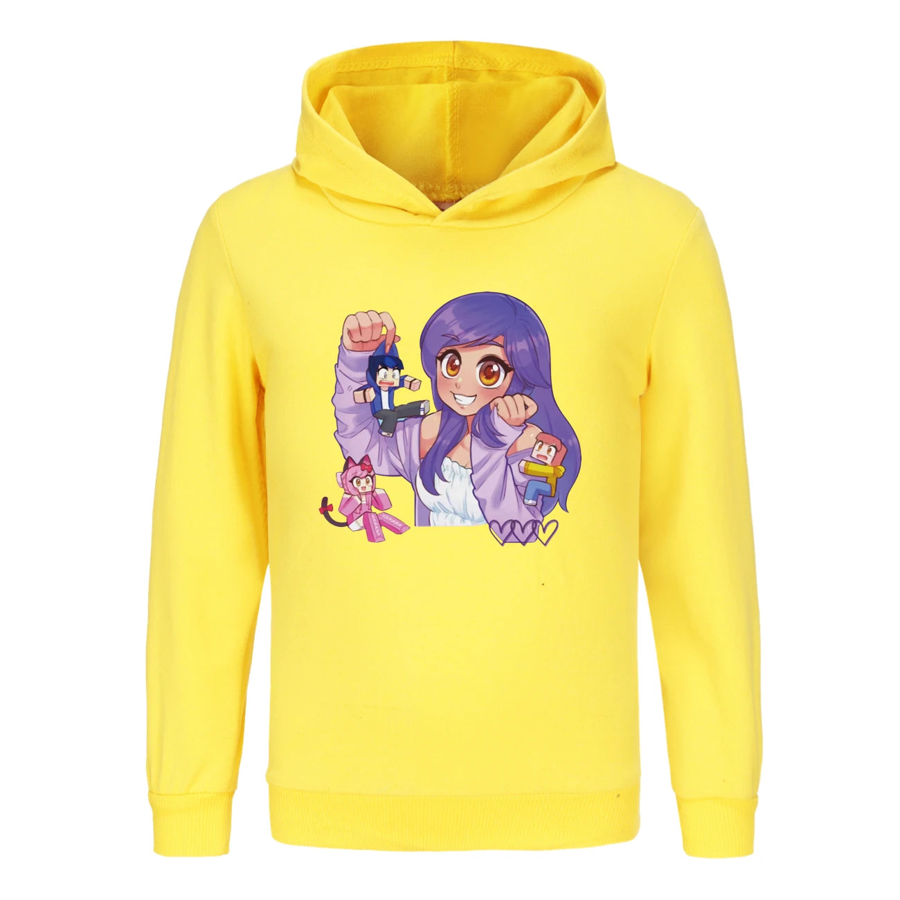 Aphmau Anime Hoodie 3D Print Kawaii