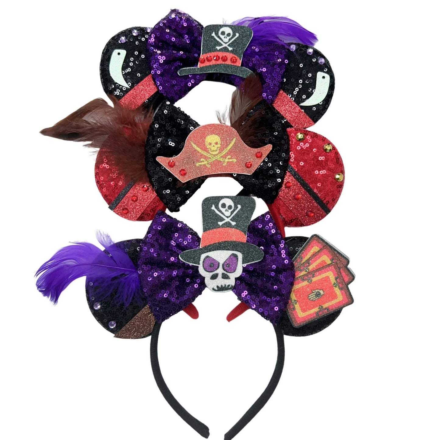 2024 Mickey Mouse Ears Headbands-Pirate