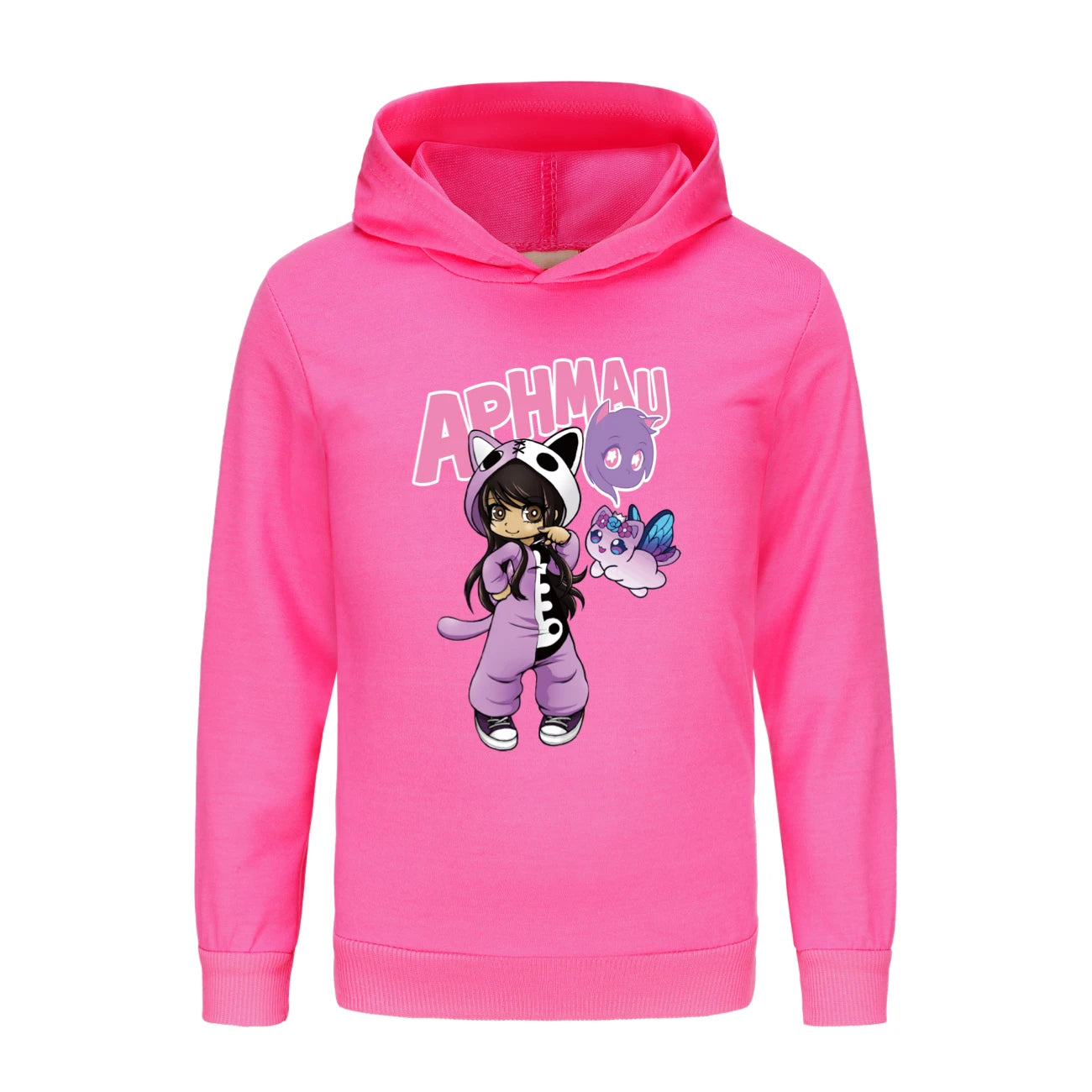 Aphmau Anime Hoodie 3D Print Kawaii