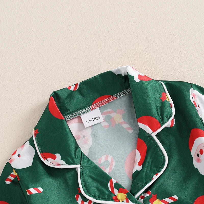 1-5T Unisex Infant Christmas Pajamas Set