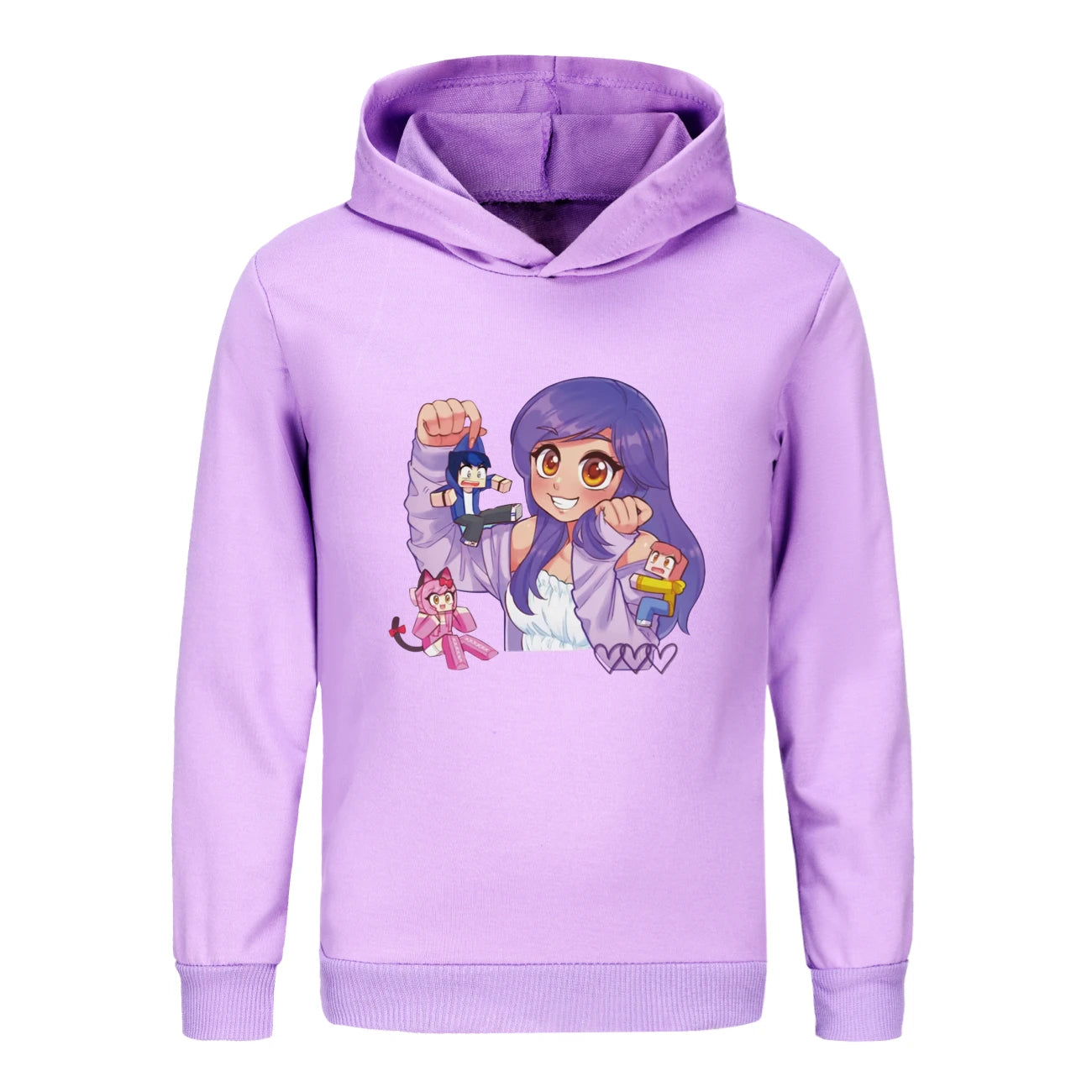 Aphmau Anime Hoodie 3D Print Kawaii