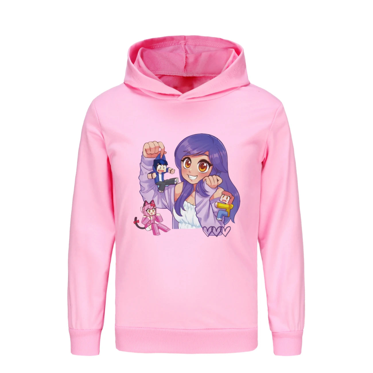 Aphmau Anime Hoodie 3D Print Kawaii