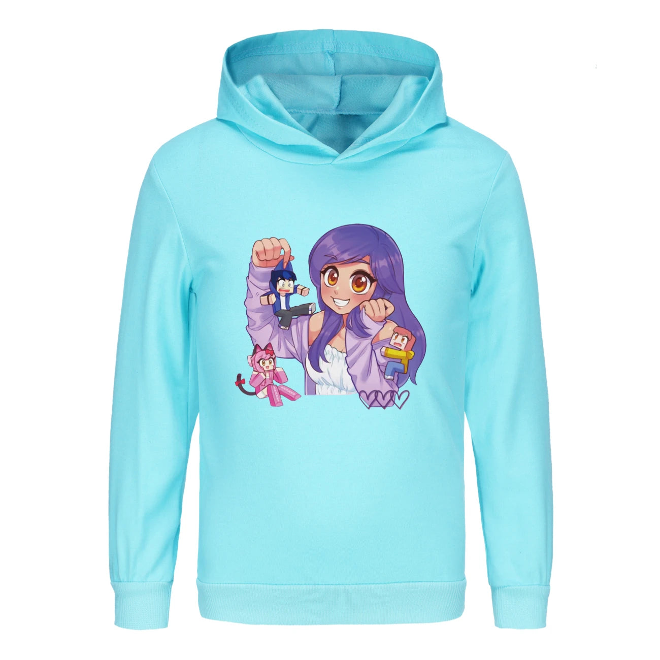 Aphmau Anime Hoodie 3D Print Kawaii