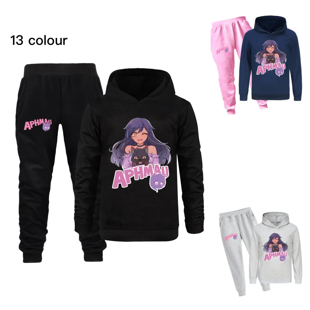 Cartoon APHMAU Cat Hoodie