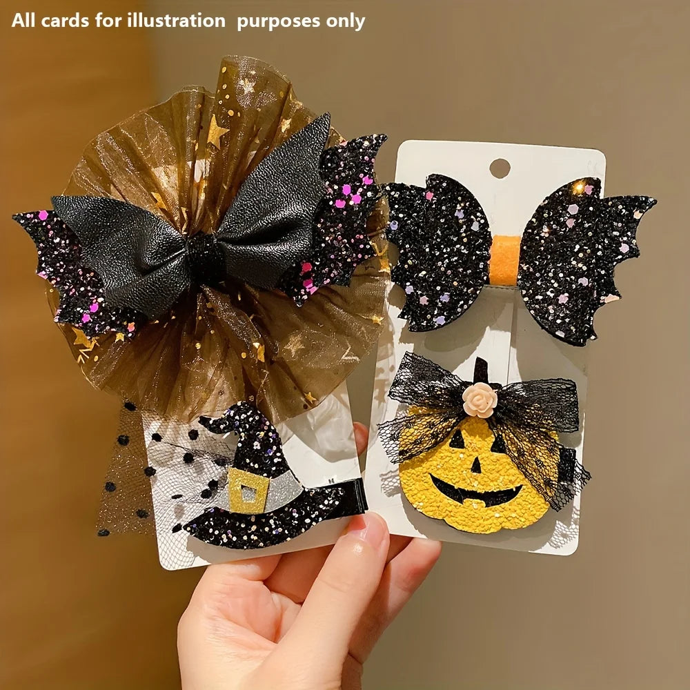 4 pieces of Halloween hair accessories