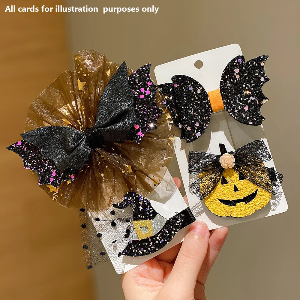 4 pieces of Halloween hair accessories