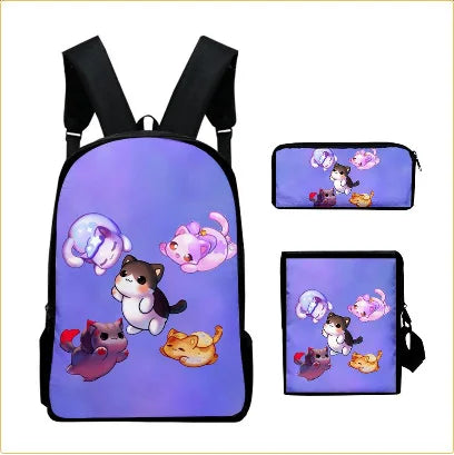 Aphmau 3pcs/Set Backpack 3D