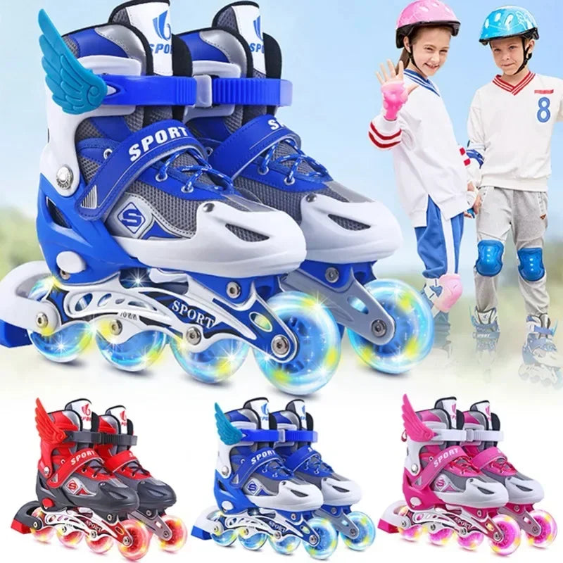 Children Adjustable in line roller skates