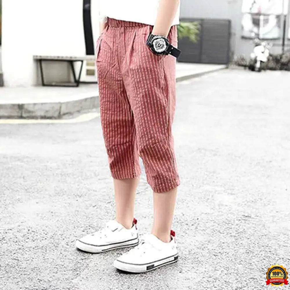 Fashion Summer Short Pants Age for 4 5 6 8 10 13 Children Elastic Waist High Quality Boys Shorts Kids Clothes Boys Short Pant